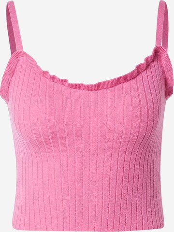 Cotton On Knitted top 'CAMI' in Pink: front