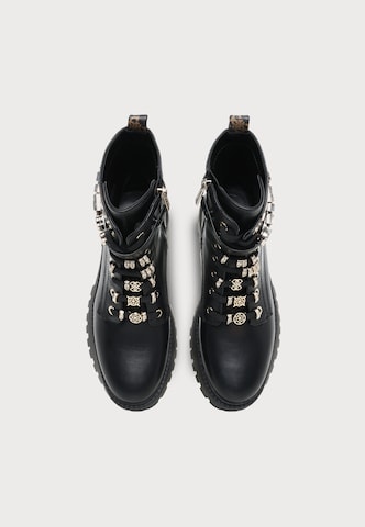 Stivaletto stringato 'FICKI' di GUESS in nero