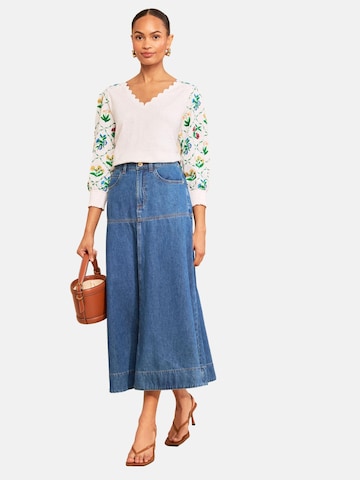 love & roses Shirt in Beige: Vorderseite