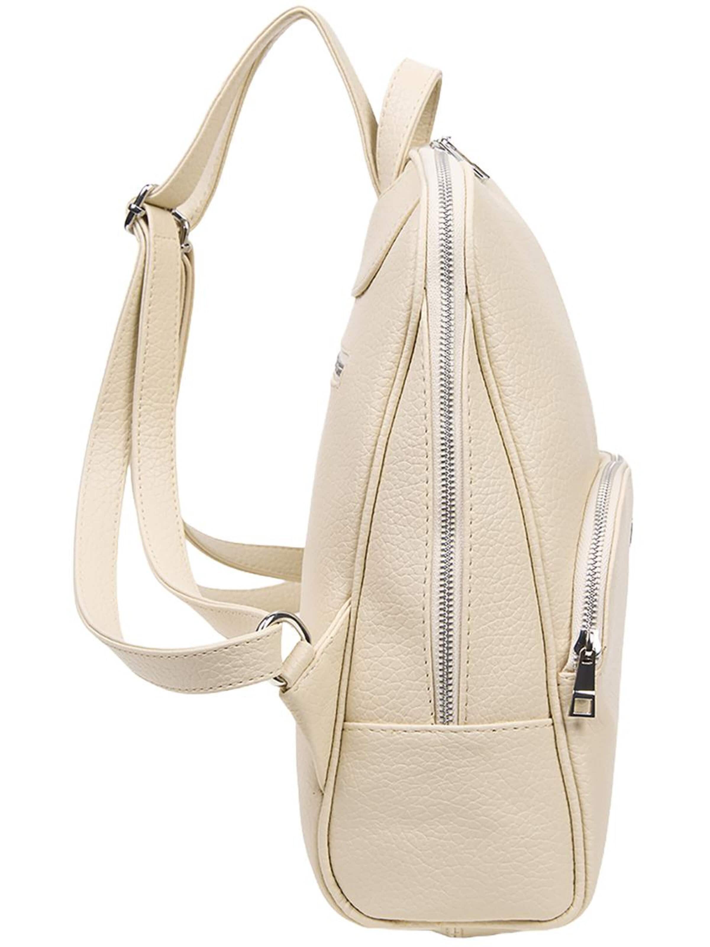 Desa - Bolso de mano 'DESA Damenrucksack' en blanco