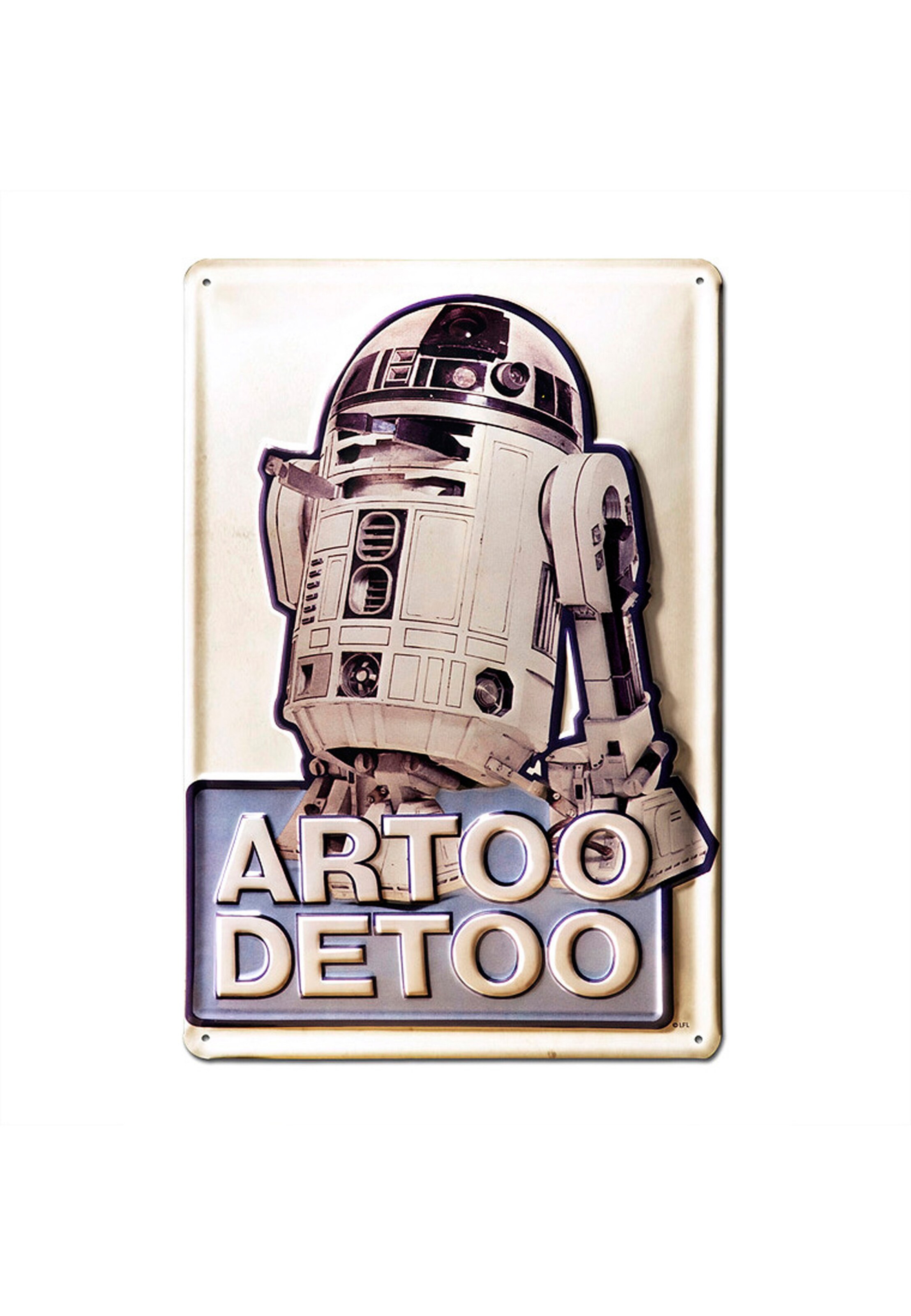 LOGOSHIRT Blechschild in Mischfarben