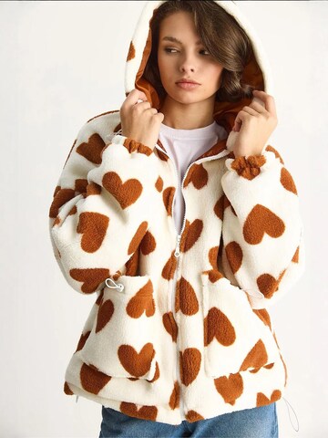 Bianco Lucci Winterjas in Wit