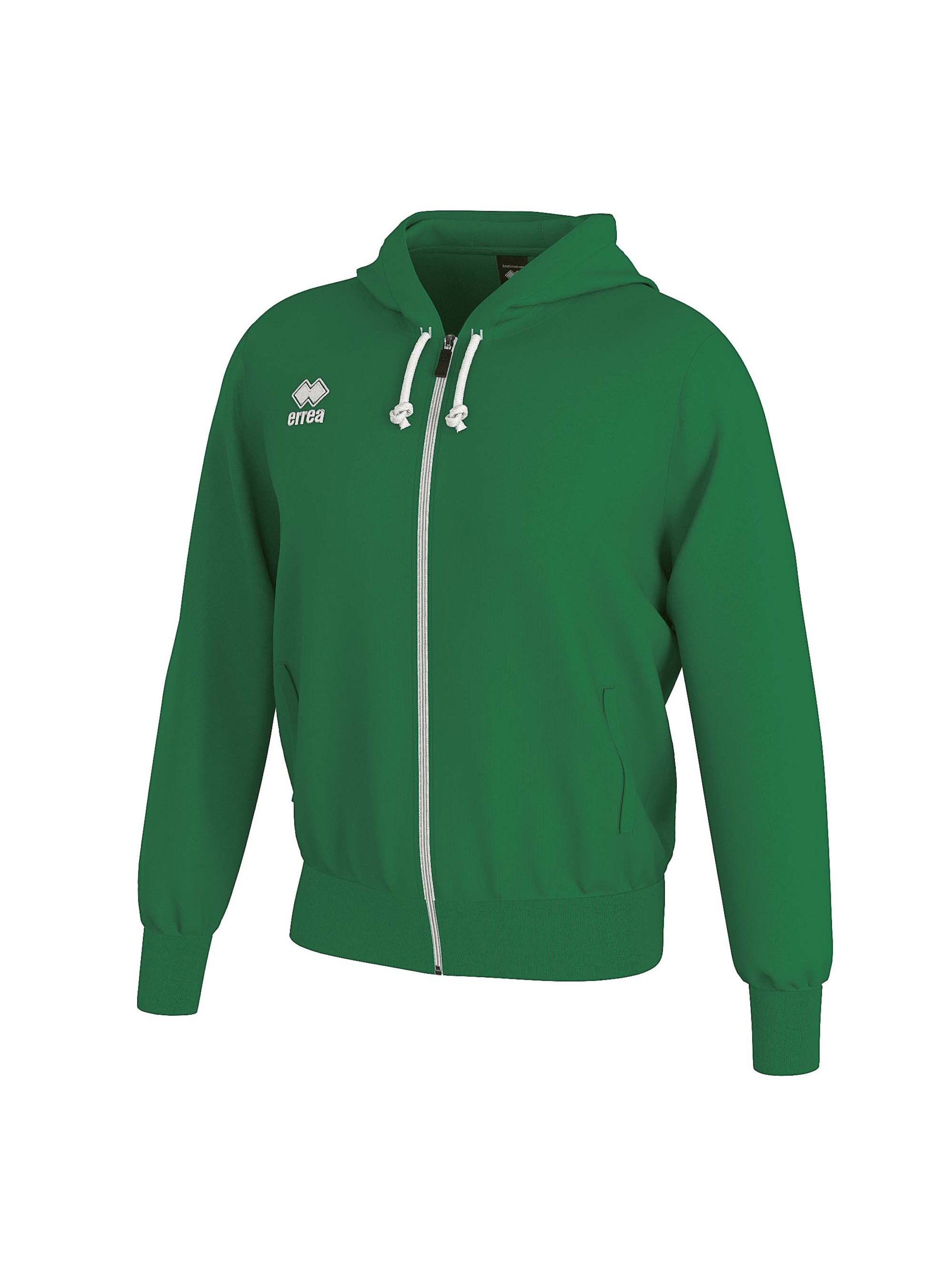 Errea Sports sweat jacket 'JACOB' in Green: front