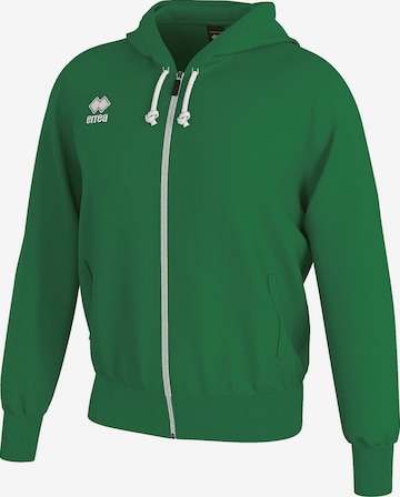 Errea Sports sweat jacket 'JACOB' in Green: front