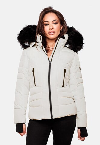 NAVAHOO Winter jacket 'Adele' in White: front