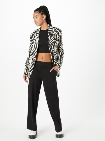 b.young Wide leg Broek 'Pandinna' in Zwart
