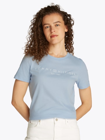 TOMMY HILFIGER Särk, värv sinine: eest vaates