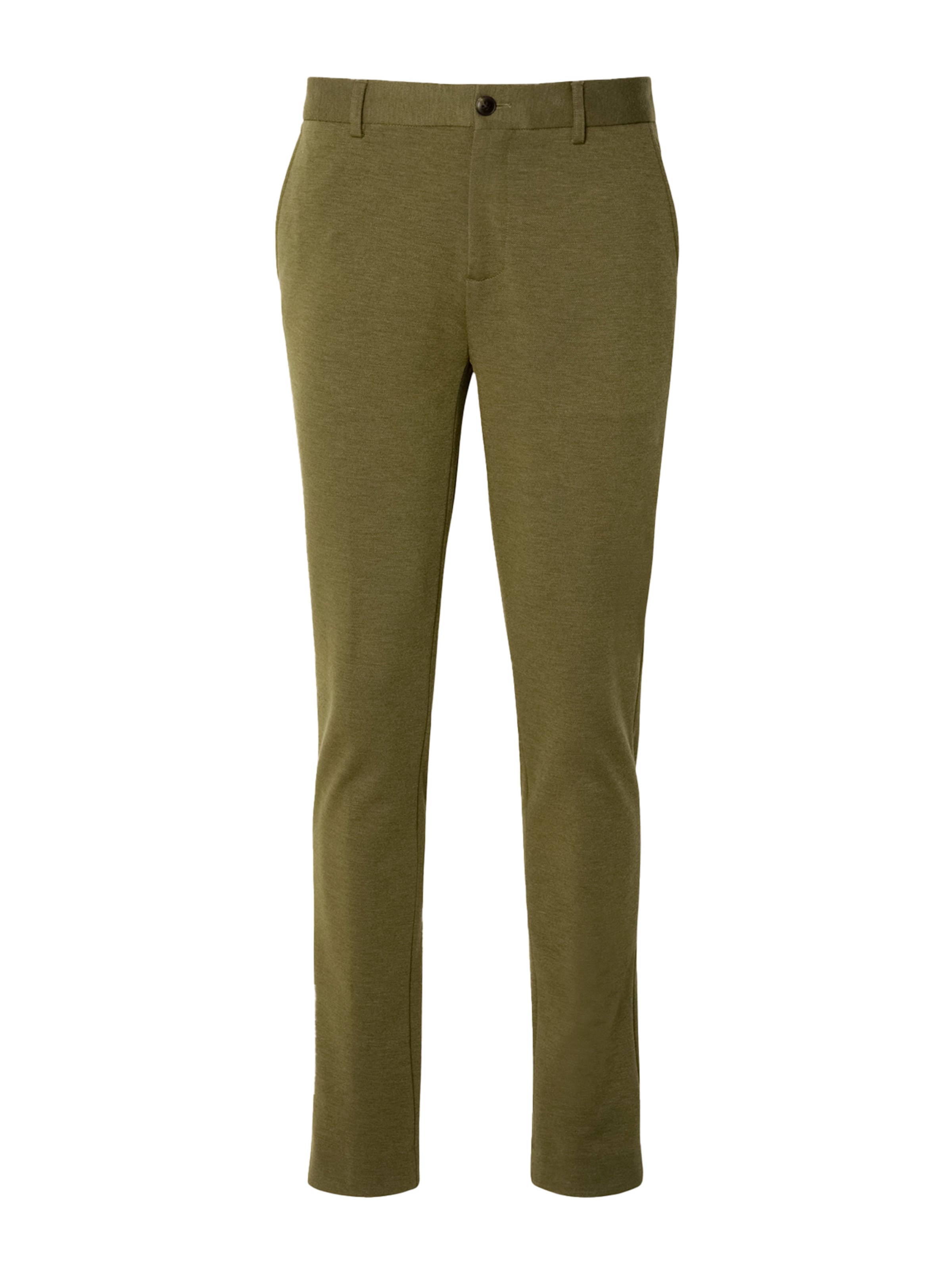 SCOTCH & SODA Slimfit Chino nadrág - zöld: elől