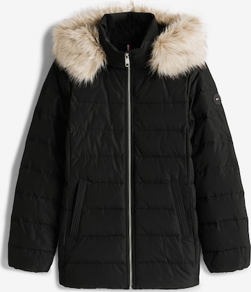 juoda TOMMY HILFIGER Žieminė striukė: priekis