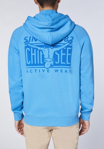 CHIEMSEE Regular fit Zip-Up Hoodie in Blue