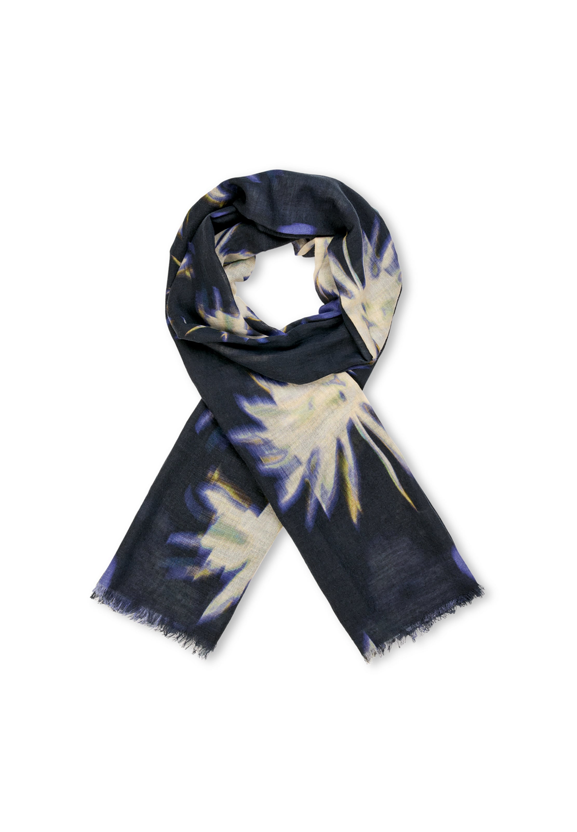 Écharpe 'Arendari' Masai en noir : devant