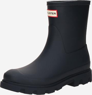 Stivale di gomma di HUNTER in blu: frontale