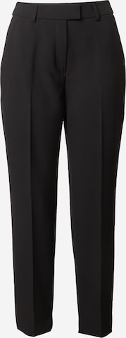 TAIFUN Slimfit Kalhoty s puky – černá: přední strana