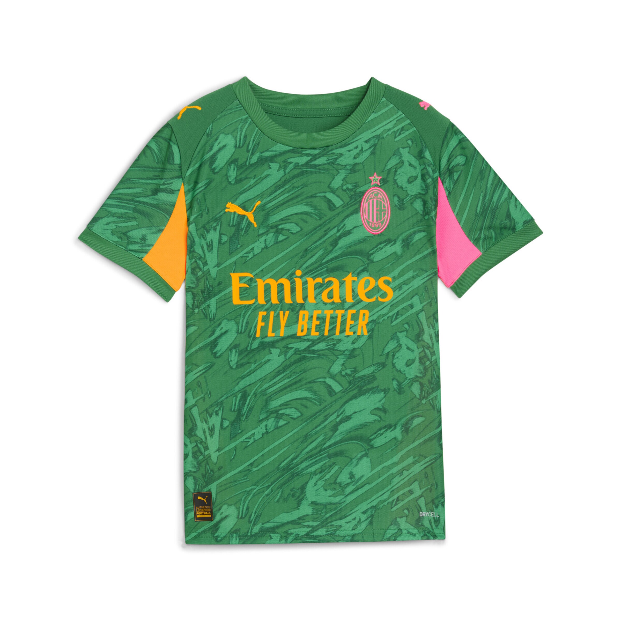 PUMA Functioneel shirt 'AC Milan 25/26' in Groen: voorkant