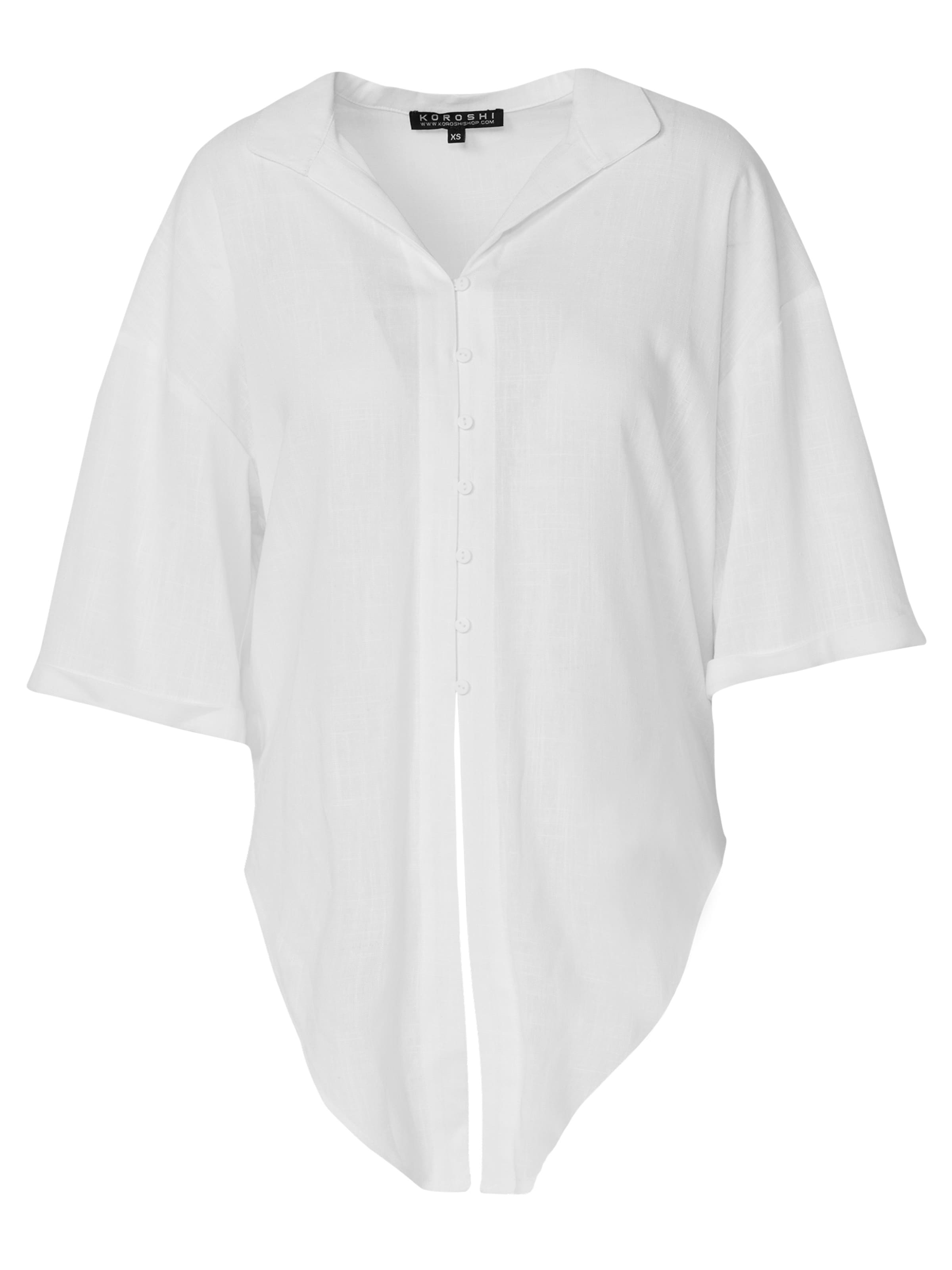 balts KOROSHI Blūze: no priekšpuses