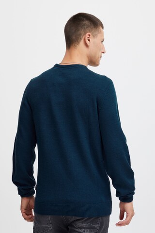 BLEND Strickpullover in Blau