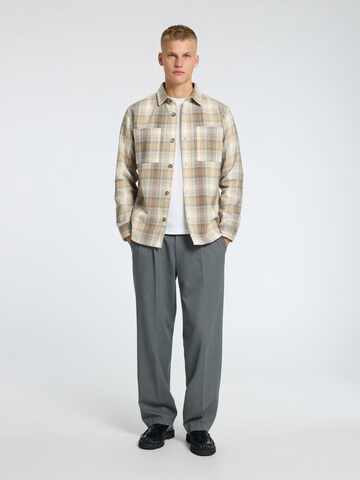 SELECTED HOMME Regular fit Πουκάμισο 'SLHHank' σε μπεζ