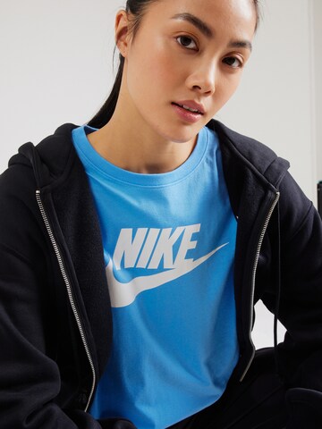 mėlyna Nike Sportswear Siauras Marškinėliai 'Essential'