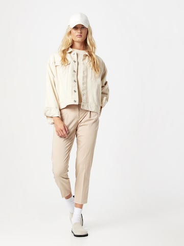 Regular Pantalon à plis 'Maron' BRAX en beige