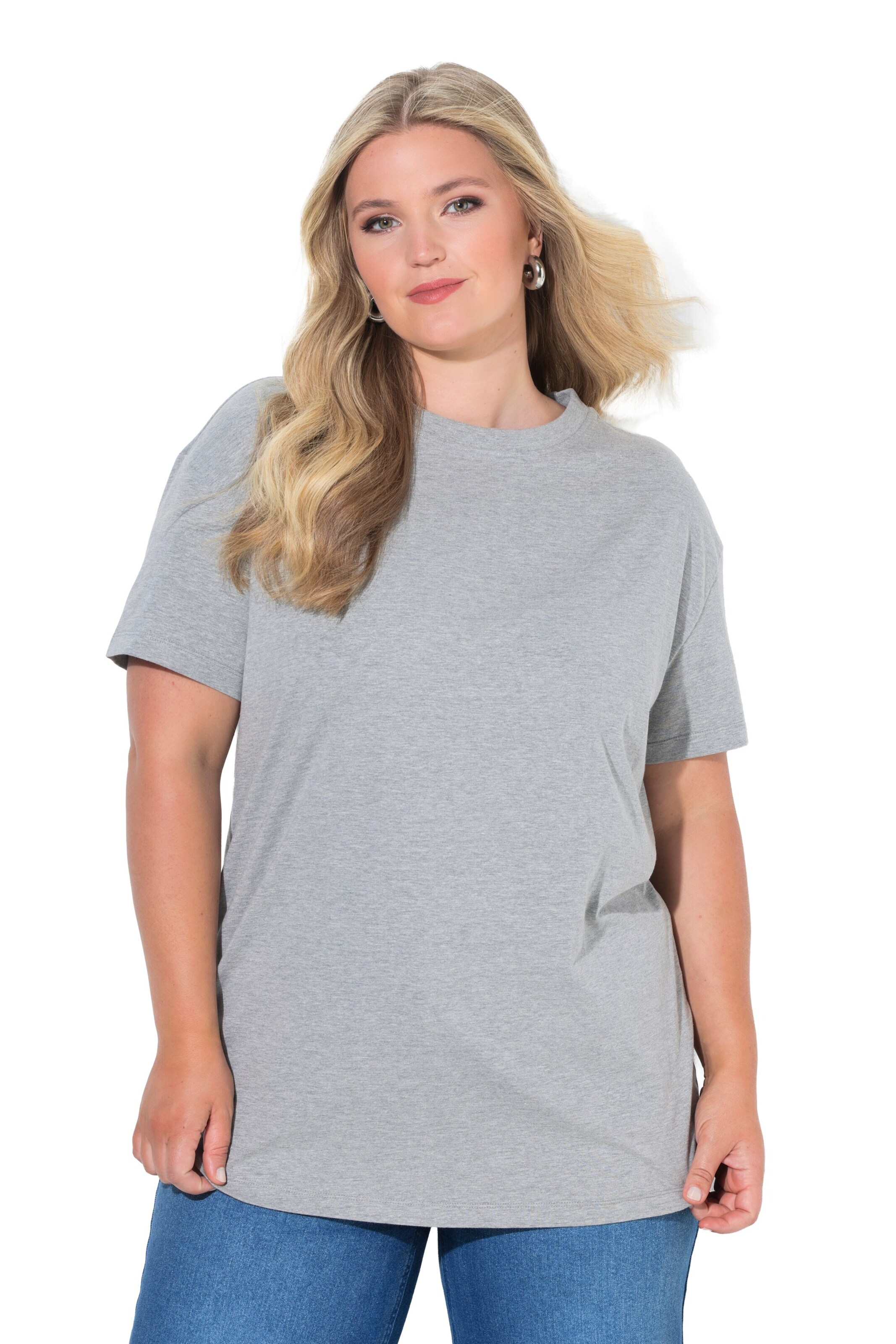 MIAMODA Shirt in Grey: front