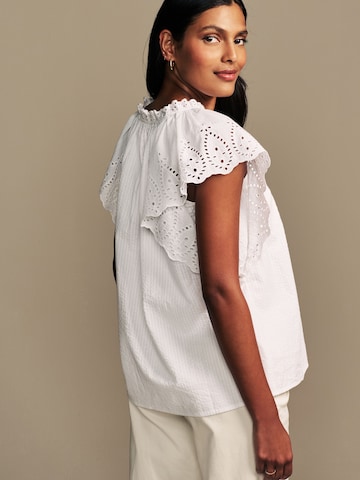 Chemisier LAURA ASHLEY en blanc