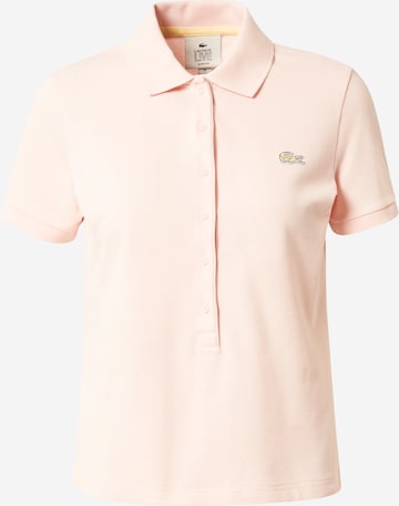 LACOSTE - Camiseta en rosa: frente