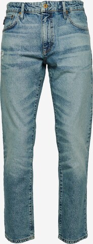 Superdry Regular Jeans in Blauw: voorkant