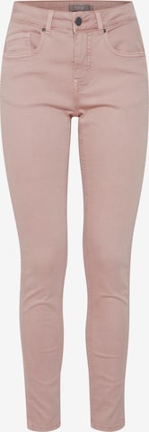 Fransa Skinny Broek 'FRANSA' in Roze: voorkant