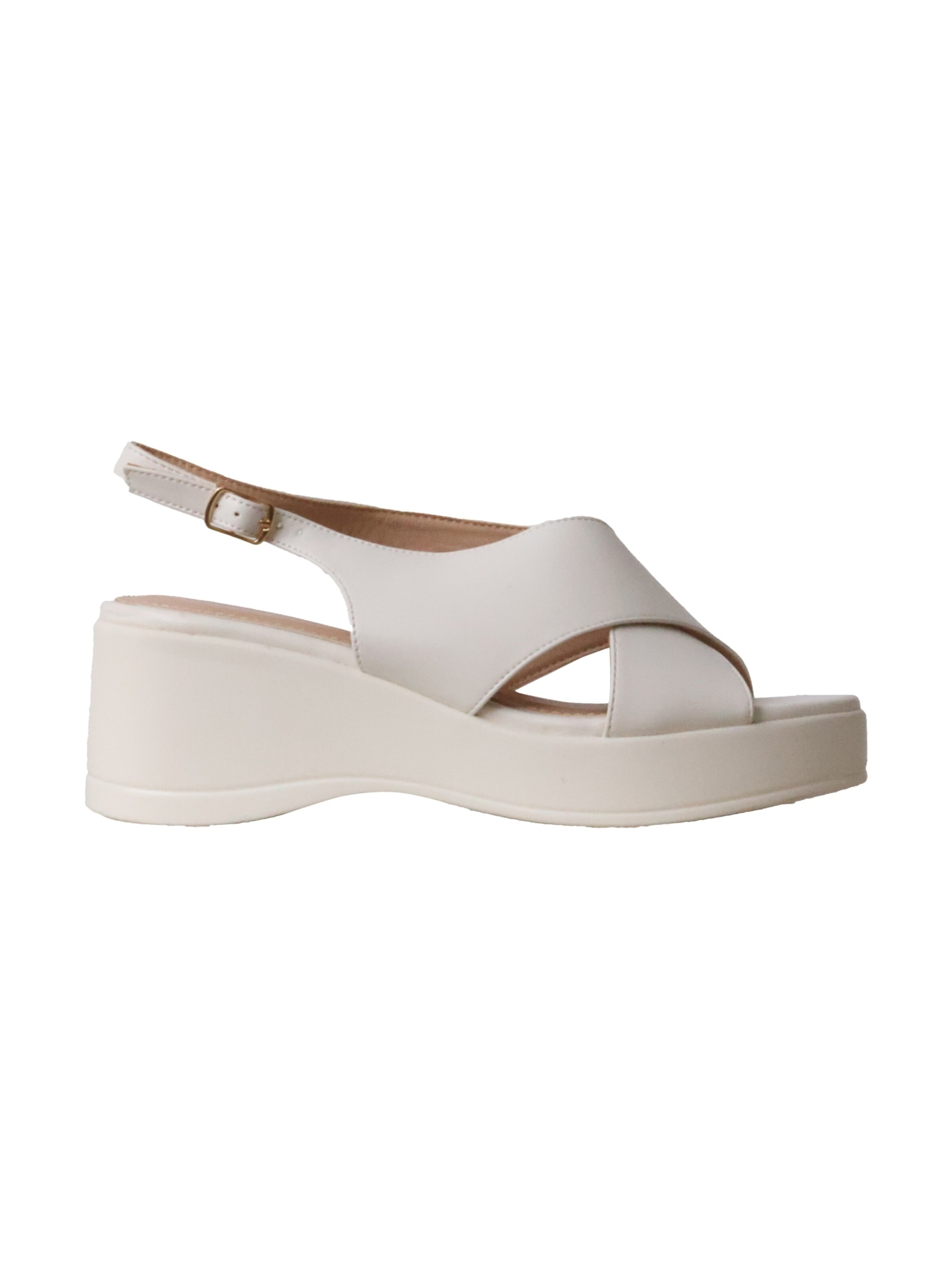 Super Mode - Sandalias en blanco: frente