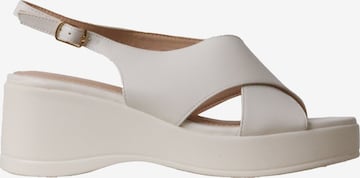 Super Mode - Sandalias en blanco: frente