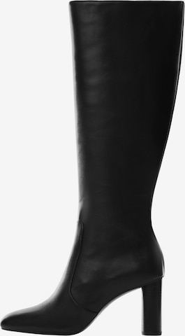 Bottes 'HARRY' MANGO en noir : devant