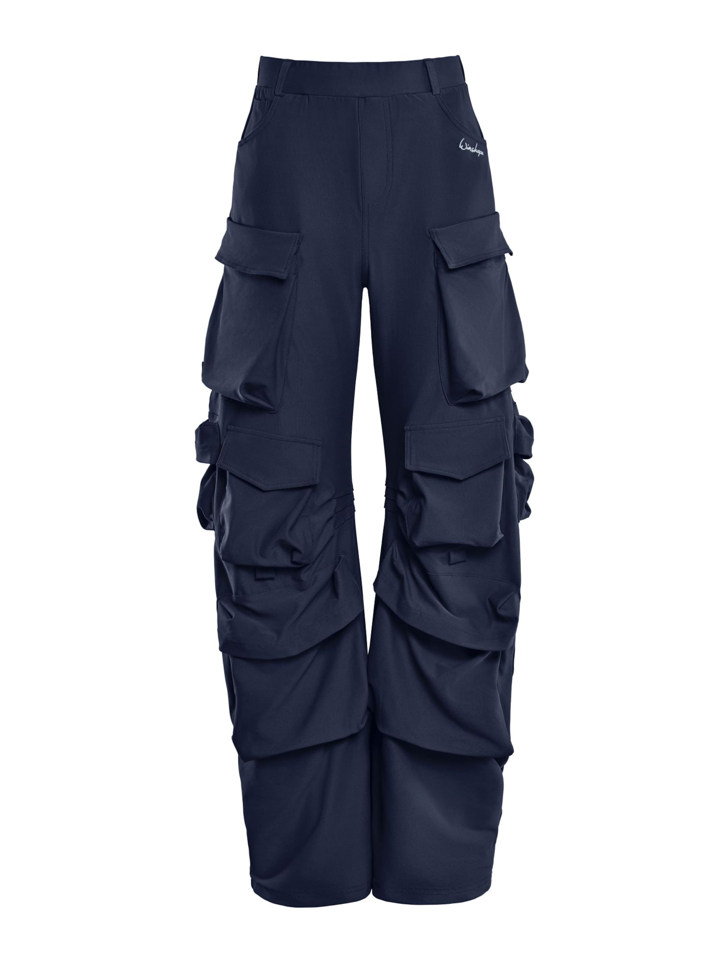 Winshape Lużny krój Spodnie sportowe &#x27; CP101C &#x27; w kolorze szary: przód