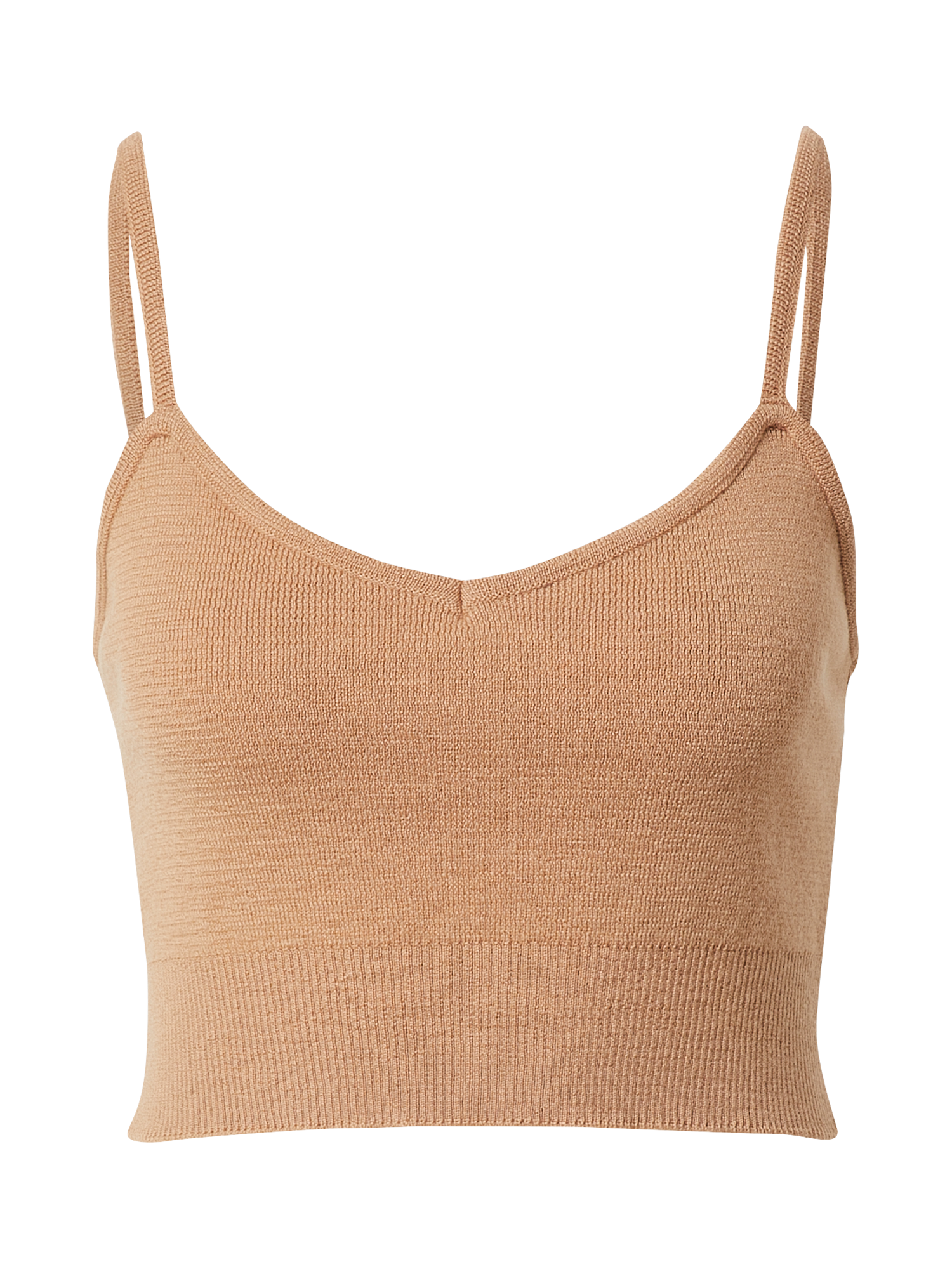 PROMO APEZO A LOT LESS Top in maglia Nala in Marrone PROMO APEZO A LOT LESS Top in maglia Nala in Marrone