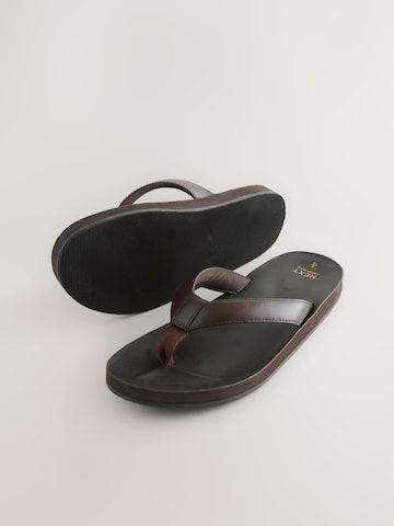 Next T-bar sandals in Black