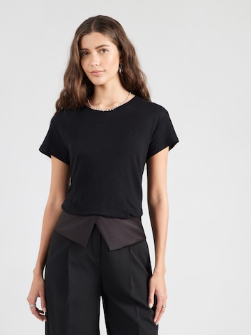 BOSS Orange Shirt 'Evelina' in Zwart: voorkant