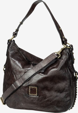 Campomaggi Shoulder Bag 'Nilo C31640' in Grey: front