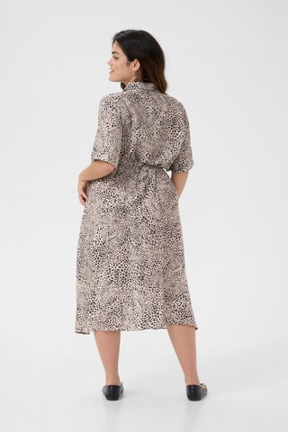 KAFFE CURVE Kleid 'Debri' in Grau