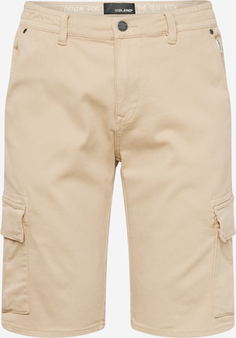 Regular Pantalon cargo BLEND en marron : devant