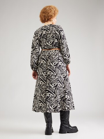 ONLY Carmakoma Skirt 'CARGRAPHIE' in Black