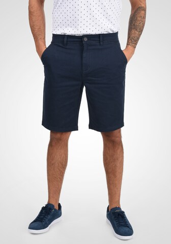 Regular Pantalon chino 'Lomego' !Solid en bleu : devant