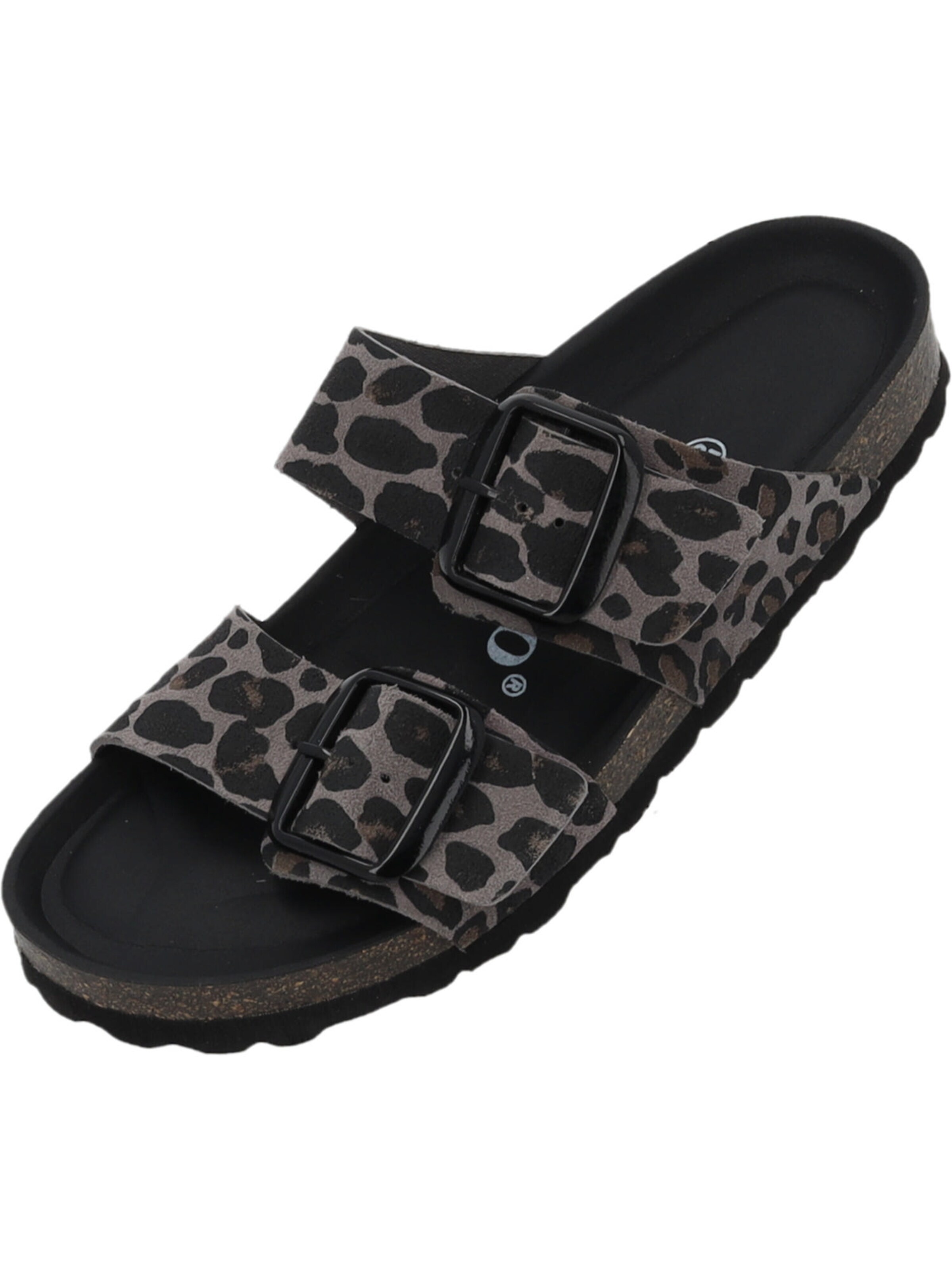 Palado Pantolette 'Samos'‌‌‌‌‌‌‌‌ in Grau: Vorderseite