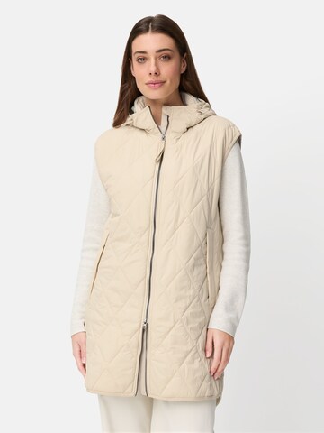 CAMEL ACTIVE Vest in Beige: front