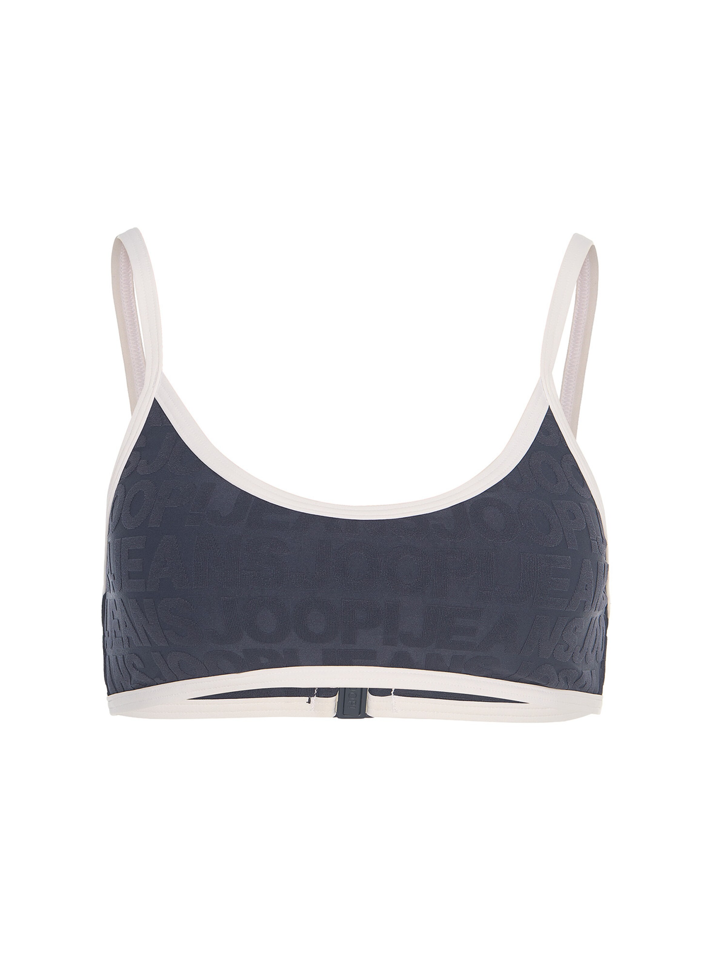 JOOP! Bikinitop in 70 in blau / weiß, Produktansicht