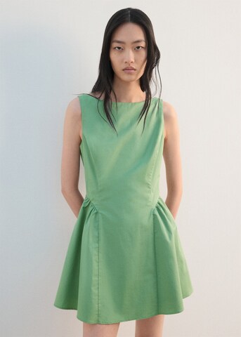 MANGO Cocktail Dress 'Nico-h' in Green: front