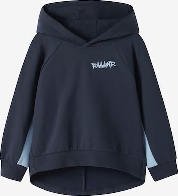 NAME IT Tréning póló 'NMMBENTU' - kék: elől