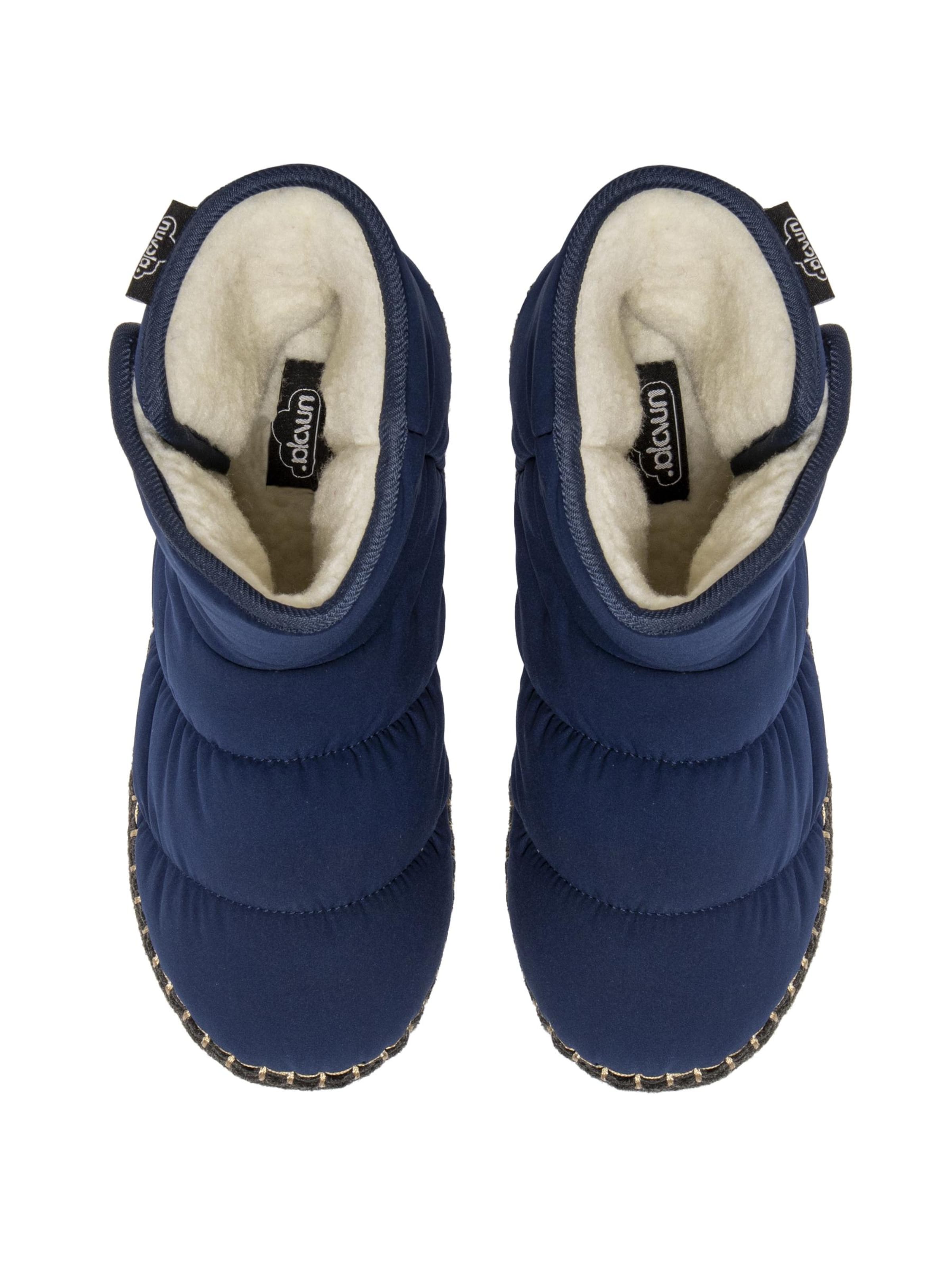 Nuvola. - Zapatillas de casa 'Boot Road' en azul