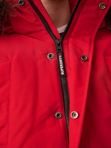 Superdry Talvejope 'Everest', värv punane