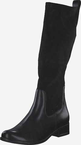 Bottes CAPRICE en noir : devant