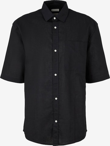 TOM TAILOR DENIM - Camisa en negro: frente