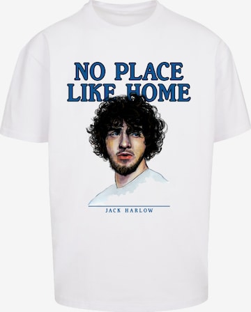 Merchcode Shirt 'Jack Harlow No Place Like Home' in White: front